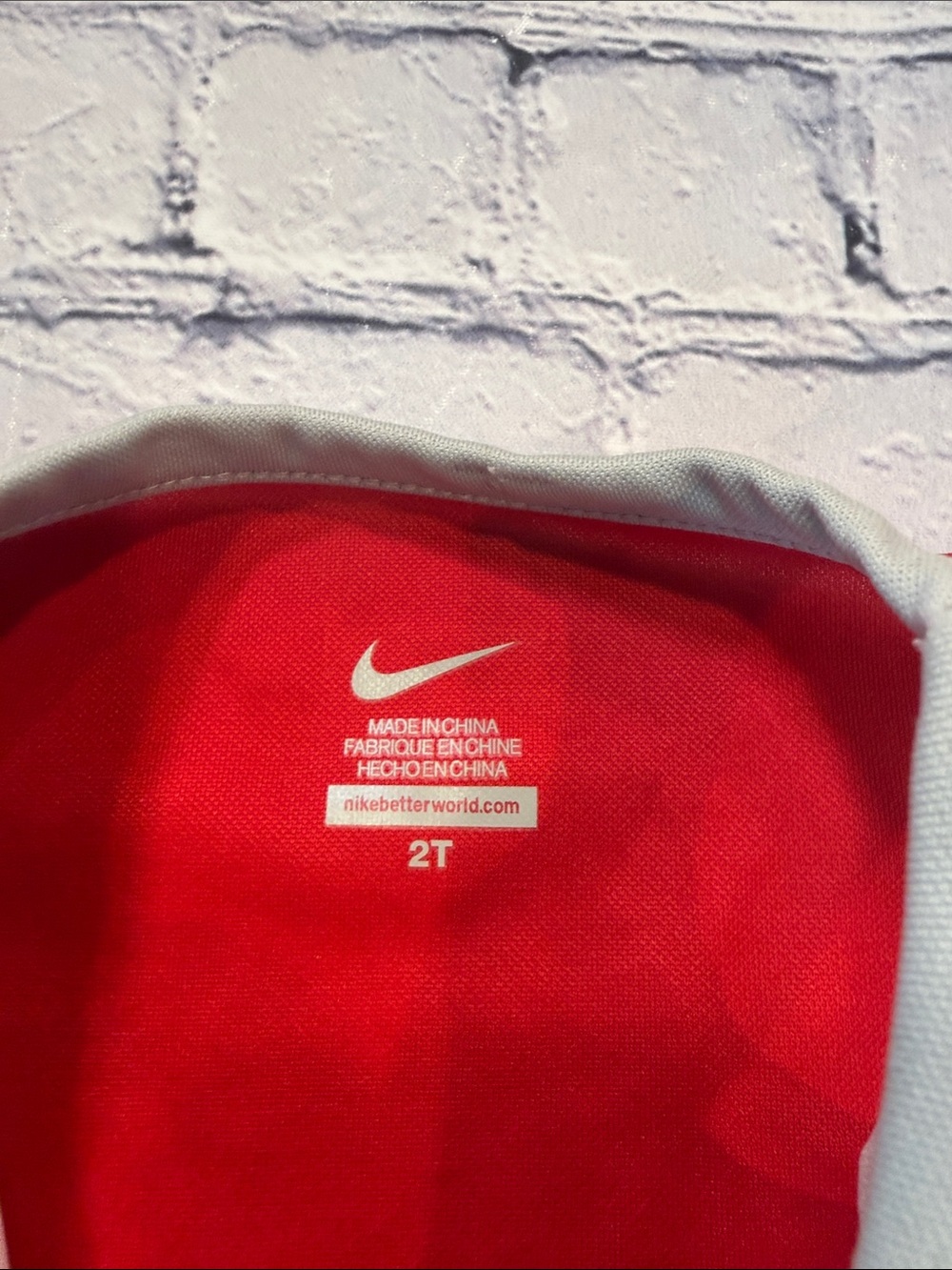 Ohio State Red & White Nike Cheer Dress - Nike Logo | Girl’s 2T | EUC - Picture 2 of 9